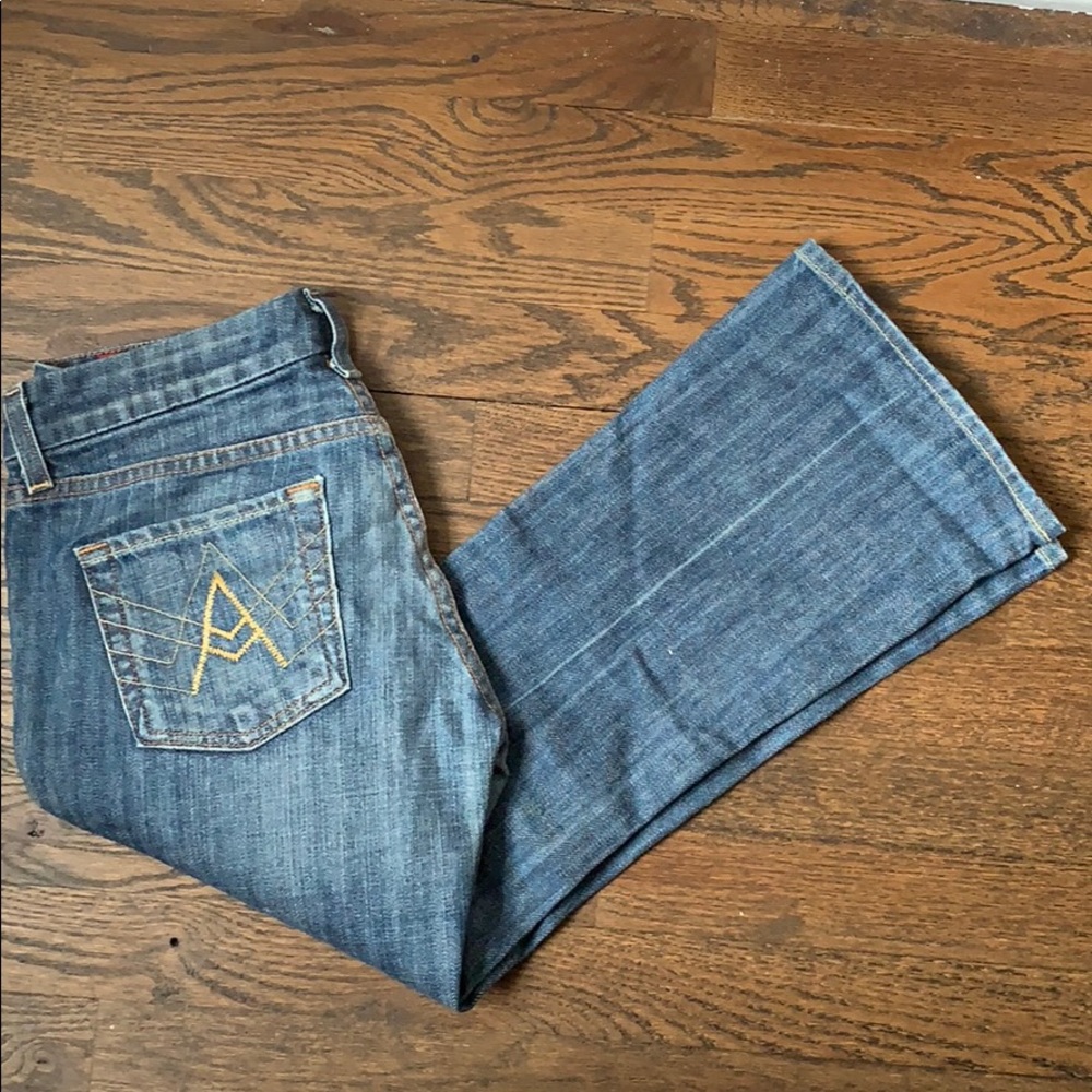 7 For All Mankind - Cropped “A” Pocket - Size 26